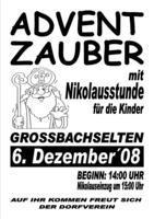 Plakat Adventzauber 08